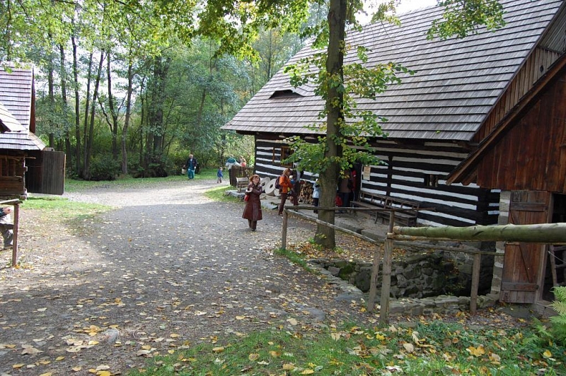 S dětmi na Veselý Kopec - skanzen lidové architektury
