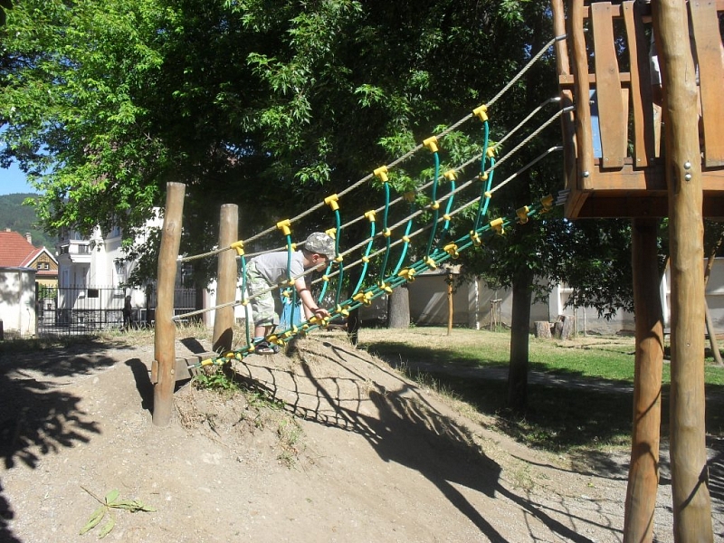 With children to Sušice on the playground