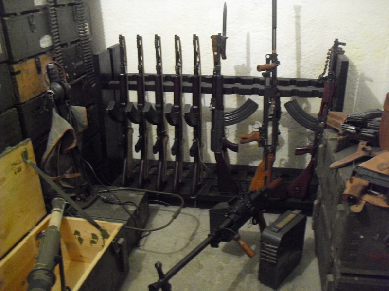 Infanterieblock in Šatov