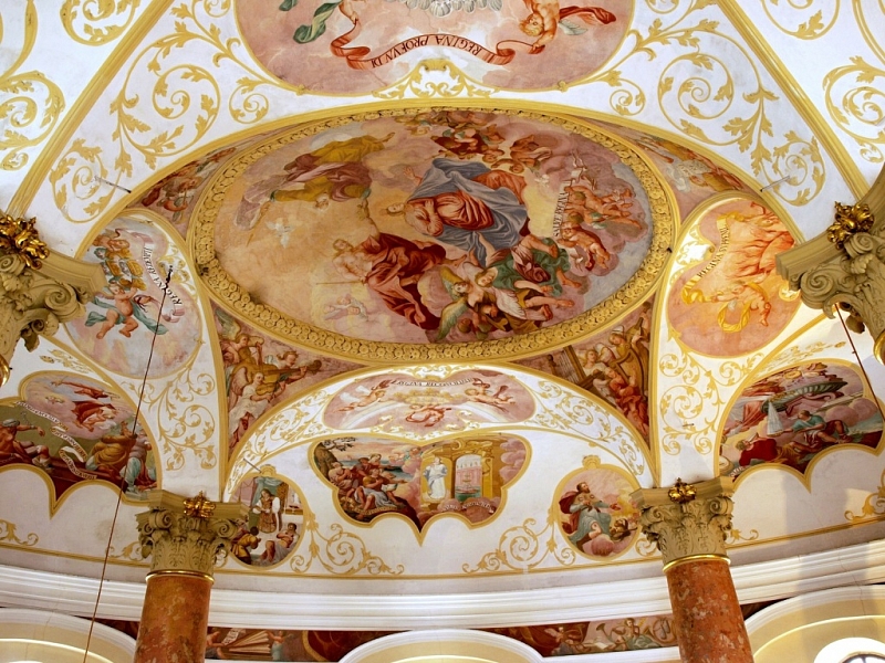 Baroque chapel in Lipky Rymarov