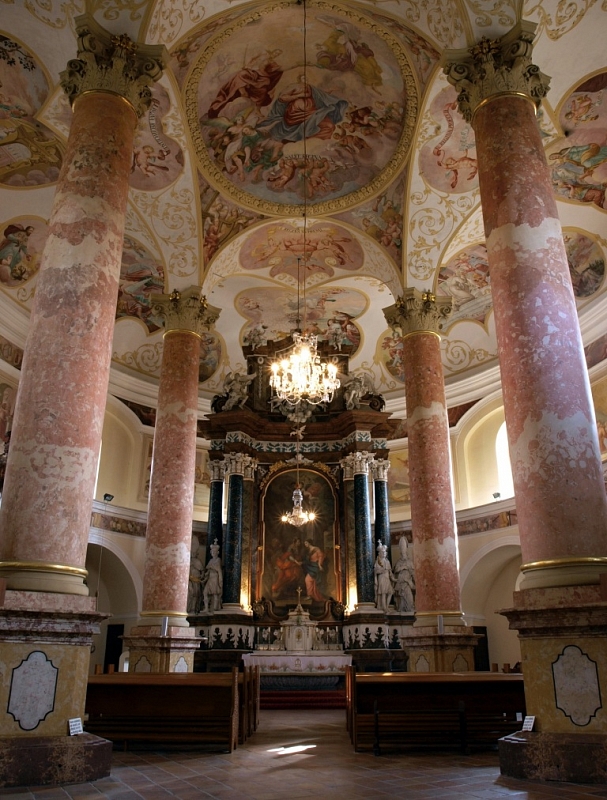 Baroque chapel in Lipky Rymarov
