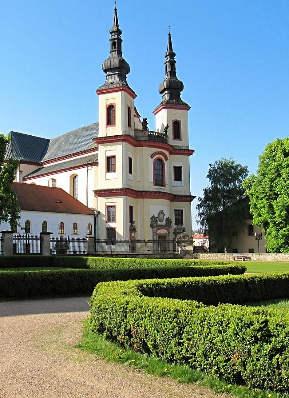 Klostergärten in Litomyšl
