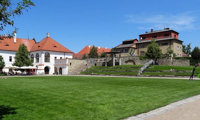 Klostergärten in Litomyšl