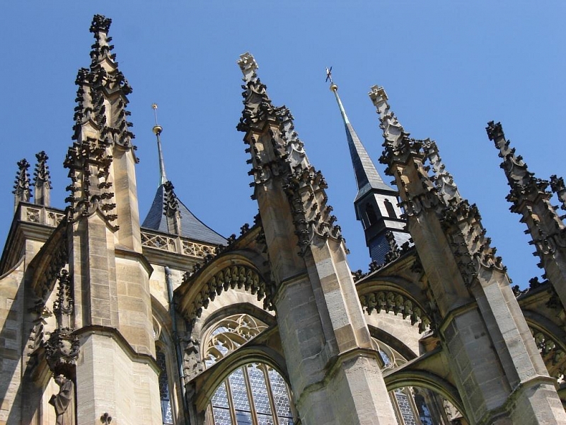 Kirche St. Barbora in Kutná Hora