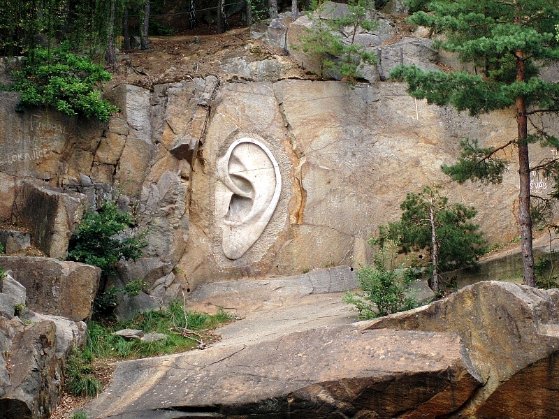 Nationales Abhördenkmal in der Nähe von Lipnice nad Sázavou