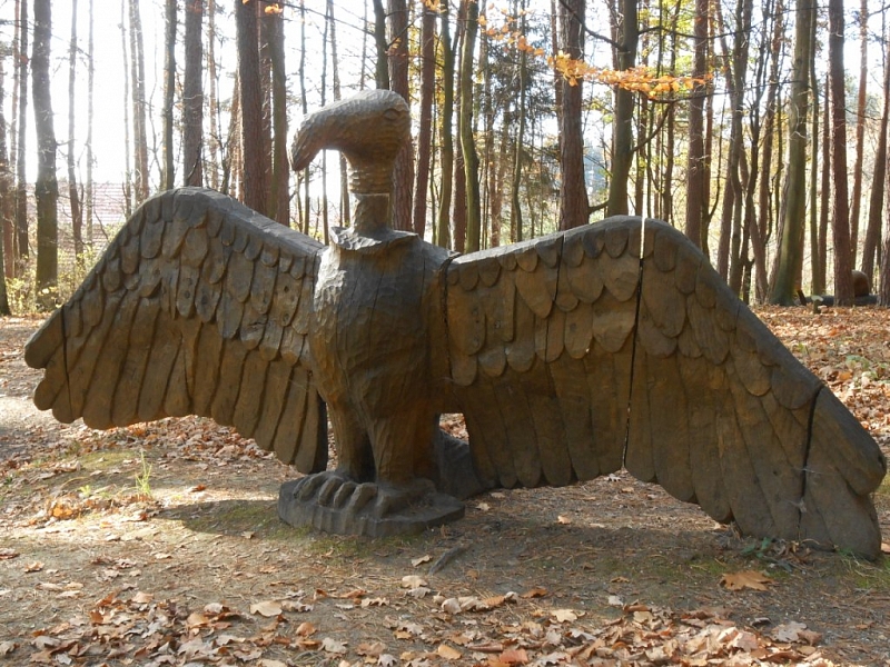Piveček's forest park in Slavičín