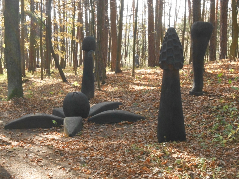 Piveček's forest park in Slavičín