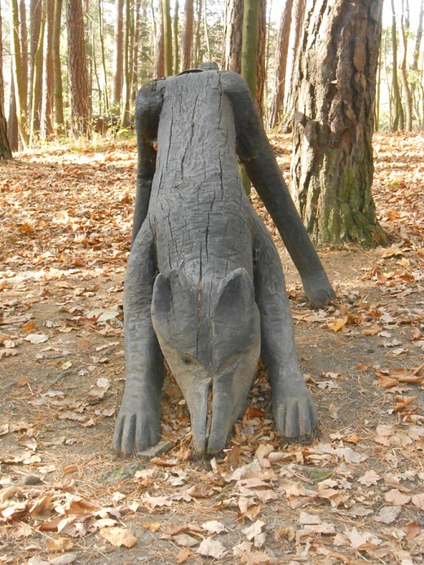 Piveček's forest park in Slavičín