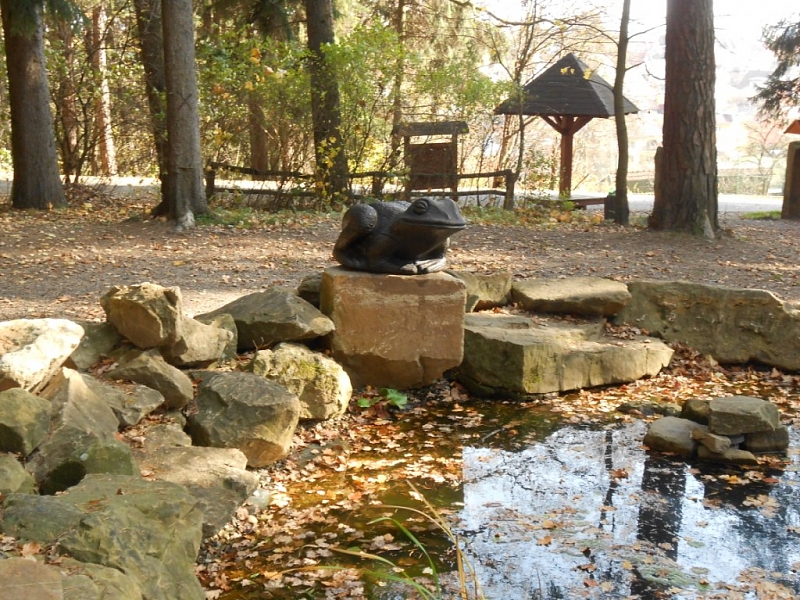 Piveček's forest park in Slavičín