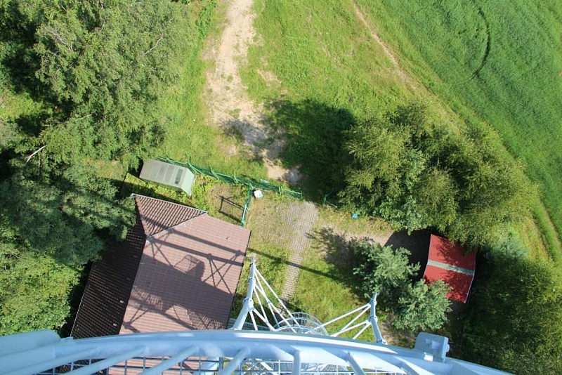 Velký Kamýk lookout tower near Písek