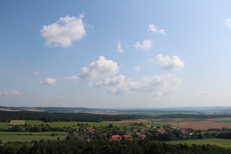Velký Kamýk lookout tower near Písek