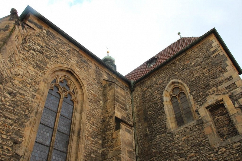 Church of St. Martin in the wall of Prague