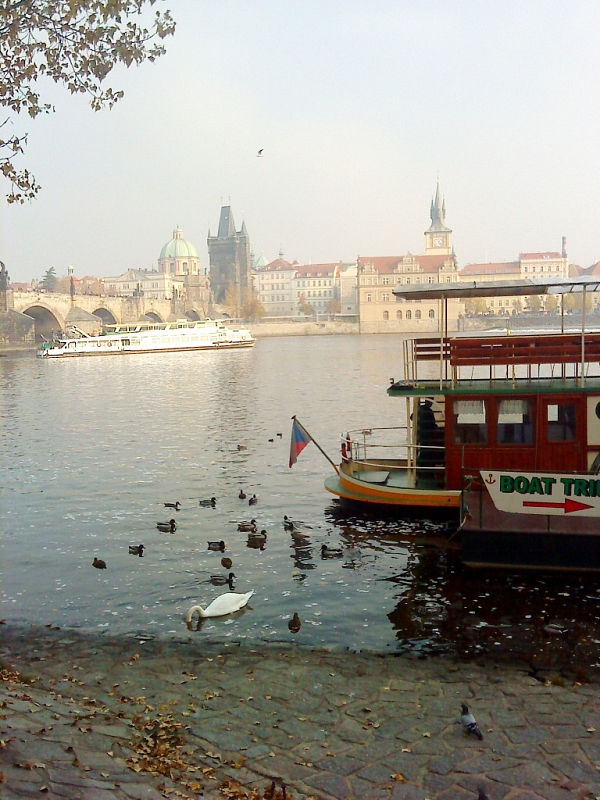 Kampa - umělý ostrov v centru Prahy