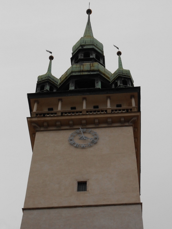 Der Turm des Alten Rathauses in Brünn