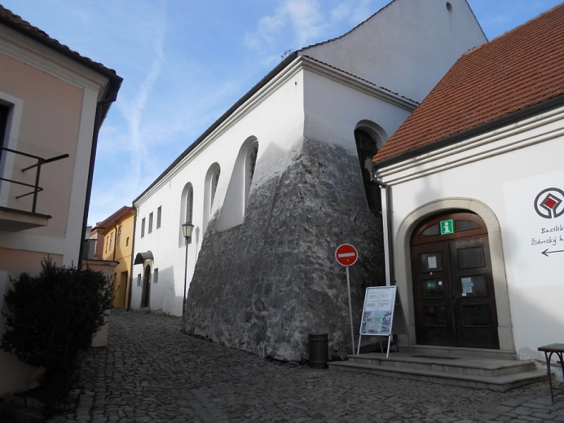 Jüdische hintere Synagoge in Třebíč