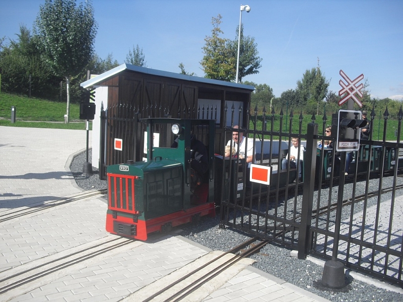 Olympia Brno park track - trains for children