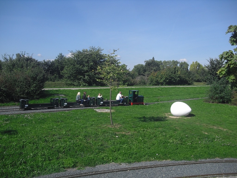 Olympia Brno park track - trains for children