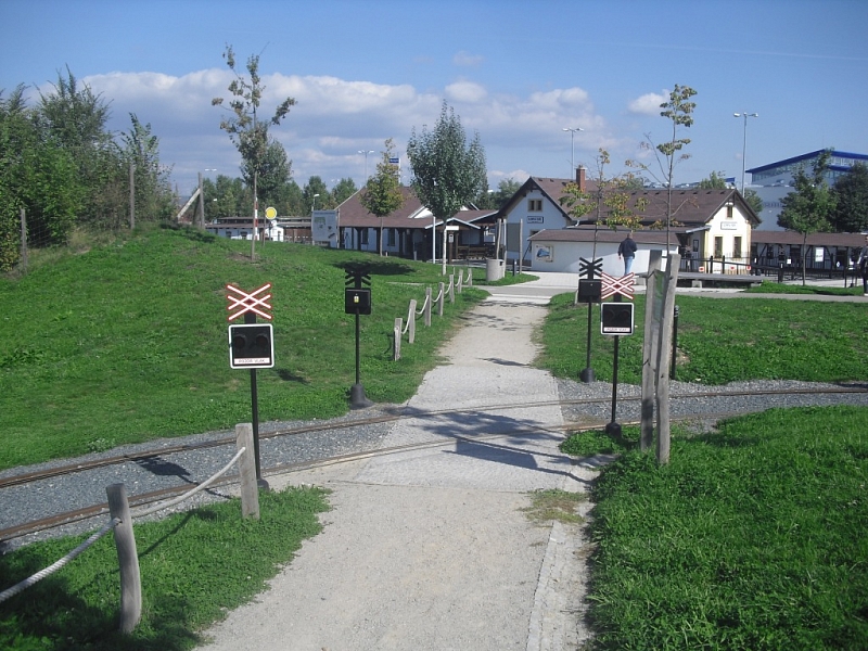 Olympia Brno park track - trains for children