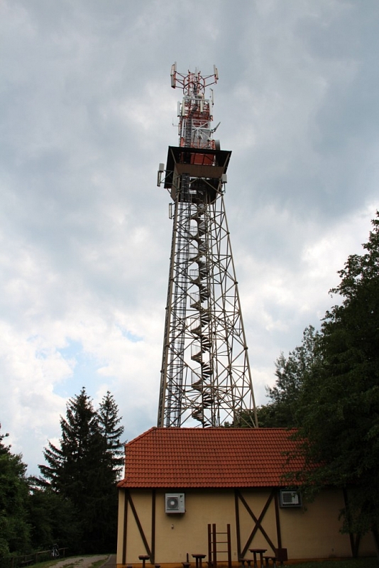 Travičná Aussichtsturm in der Nähe von Tvarožná Lhota