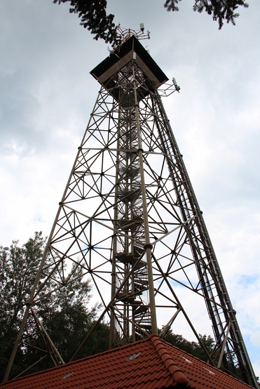 Travičná Aussichtsturm in der Nähe von Tvarožná Lhota
