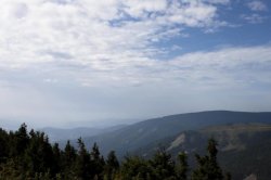 Procházka trasou z Jeseníku přes Červenou horu na Vozku