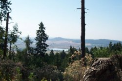 Výhled z vrcholu Přivýšina