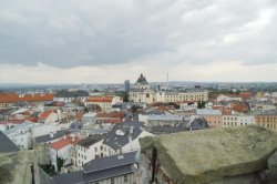 Pohled z kostela sv. Mořice