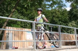 Cyklostezka je ve výborném stavu