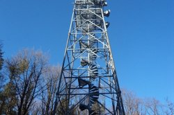 Osičina lookout tower near Vojenice