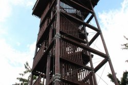 Aussichtsturm auf Císařský kamen
