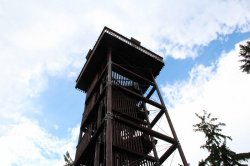 Aussichtsturm auf Císařský kamen