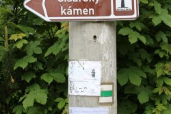 Aussichtsturm auf Císařský kamen