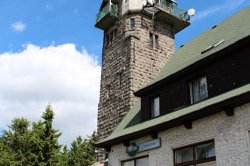 Lookout tower on Královka