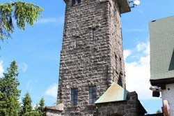 Lookout tower on Královka