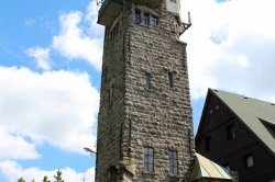 Lookout tower on Královka