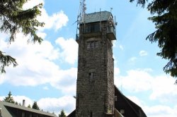 Lookout tower on Královka