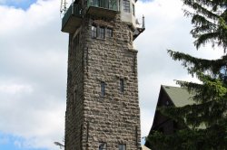 Lookout tower on Královka