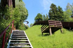 Rozhledna na skokanském můstku v Lomnici nad Popelkou