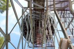 Rozhledna na skokanském můstku v Lomnici nad Popelkou