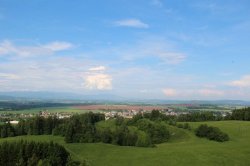 Rozhledna na skokanském můstku v Lomnici nad Popelkou