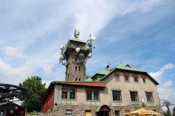 Lookout tower on Tanvaldský Špičák