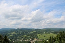 Lookout tower on Tanvaldský Špičák