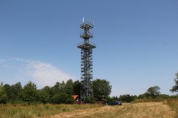Milíře Aussichtsturm in der Nähe von Rozvadov