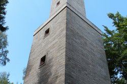 Aussichtsturm auf Chlum in der Nähe von Chanovice