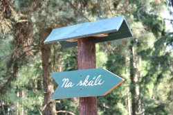 Ausguck auf dem Felsen