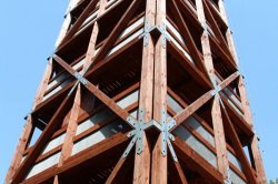 Aussichtsturm auf Šibeniční vrch bei Horšovské Týn