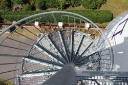 Aussichtsturm auf dem Wasserturm in der Heřmanov-Hütte