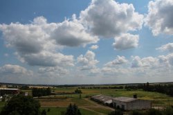 Aussichtsturm auf dem Wasserturm in der Heřmanov-Hütte