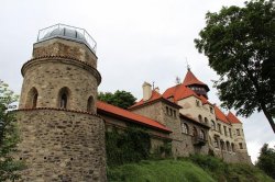 Rozhledna Hněvín v Mostě
