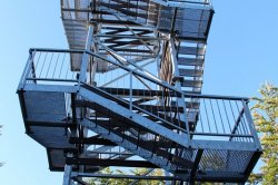 Lookout tower on Skřivánčí vrch near Málkov